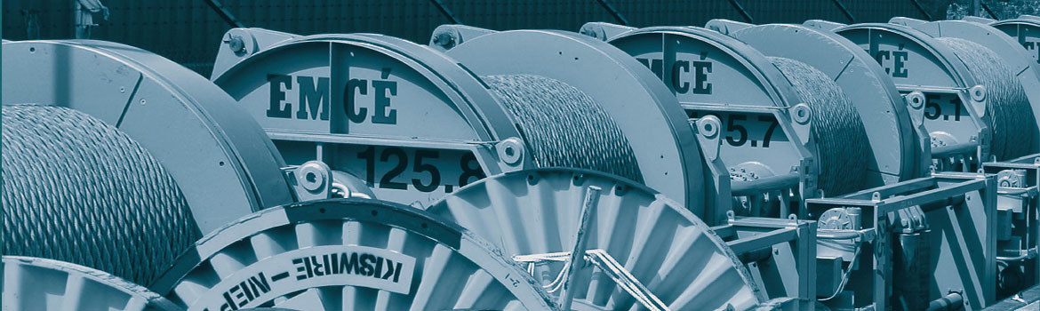 Prepared Dockwise winches in duotone